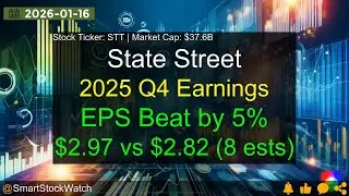 State Street (STT|$37.6B) - 2025 Q4 Earnings Analysis