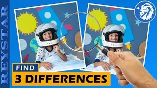 FIND 3 DIFFERENCES BETWEEN 2 PICTURES | A BRAIN GAME