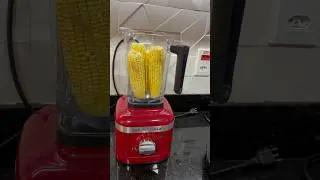 Liquidificador kitchenaid k400. Milhos inteiros