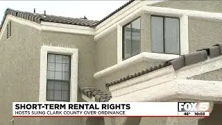 Group of Clark County short-term rental owners say their property rights are being overly regulat...