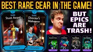 MK Mobile. Stunt Award is THE BEST Rare Piece of Gear in The Game! Absolute Game Changer!