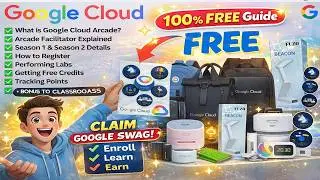 The ULTIMATE Guide to Earning FREE Google Cloud Swag in 2025 Step by Step (Points,Credits & Rewards)