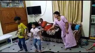 children enjoying post wedding Sangeeth