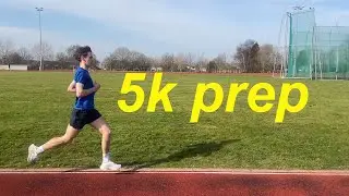 My 5k workout to break 15 minutes