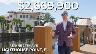Find Your Waterfront Paradise in Lighthouse Point, Florida: Explore 4230 NE 24th Ave Today!