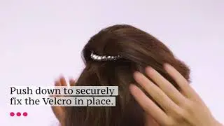 Scunci Get the Look: Hollywood Half-Up