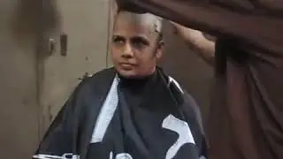 Indian aunty headshave | Quarantine headshave
