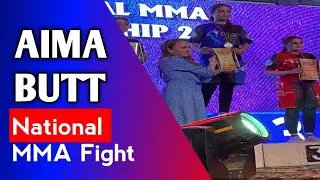 Aima Butt National MMA Fight at Karachi |MMA Championship |Knockout Fight |MMA Girls