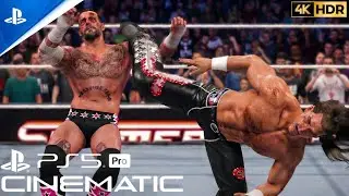 CM Punk vs Shawn Michaels (Prime) | Falls Count Anywhere | WWE DREAM MATCH | WWE 2K25 4K