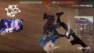 NINJA FUNNY VALORANT RAGE COMPILATION
