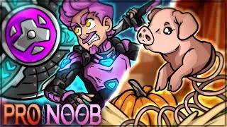 WHY THE PIG MONSTER - Pro and Noob VS Split Fiction! (Best Gameplay Playthrough)