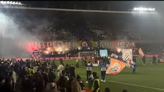 CRAQUAGE DES ULTRAS MATCH PRESQUE ARRÊTÉ. MHSC - OM 20/12/2023