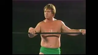 Roddy Piper and Wahoo McDaniel vs Greg Valentine and Dick Slater. 1983