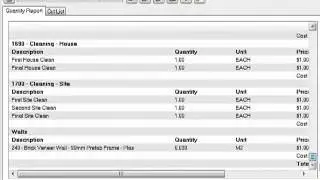 Envisioneer and Estimating