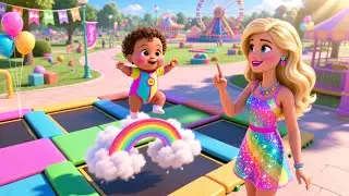 Barbie Fun Park Ride 🎠🎵 | Fun Playtime Song for Kids | Playful Nursery Rhyme