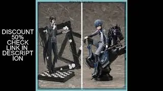Black Butler Ciel Phantomhive Sebastian Michaelis Anime Figure Model Statue Boys Collection Desktop