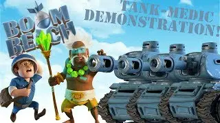 HQ 15 Tank-medic demonstration!//Boom beach