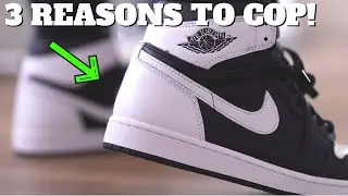 3 причины купить Air Jordan 1 Retro High OG Black White!