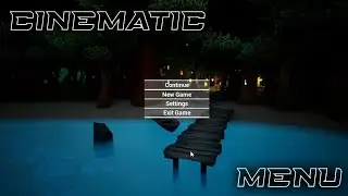 Unreal Engine 5 - Create a Dynamic Cinematic Menu Sequence, Game Main Menu