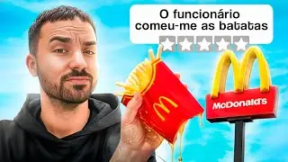 TESTEI as REVIEWS de 1⭐ do MC DONALDS 🍟