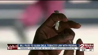 Bill filed to align Oklahoma with federal minimum age to buy tobacco
