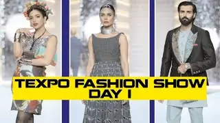 Texpo Fashion Show Day 1 | Deepak Parwani | Huma Adnan | Sana Safinaz | Wardha Saleem | Rizwan beyg
