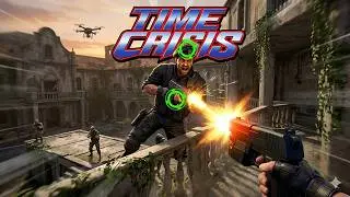 ⭐ TIME CRISIS 1 | 4K/60ᶠᵖˢ | ARCADE #walkthrough #playthrough #longplay