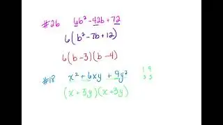 Algebra I Factor by Grouping