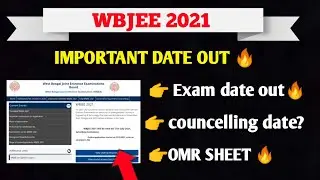 WBJEE 2021 RESULT|WBJEE 2021 COUNCELLING|WBJEE 2021 IMPORTANT DATES|WBJEE 2021 OMR SHEET|WBJEE