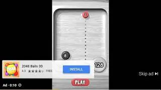 2048 Balls 3D - YouTube Ad (cropped, 15 seconds)