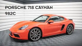 PORSCHE 718 CAYMAN 982C | Комплект разветвителей Maxton Design | Презентация № 164