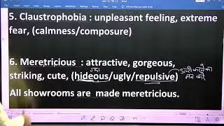VOCAB CLASS 189