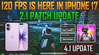 Наконец-то 120 кадров в секунду на iPhone 17 | Обновление патча размером 2,1 МБ | Предстоящее обн...
