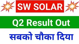 Sw Solar Result| Sw Solar Share Latest News 🔴 Swsolar Latest News Today| Sw Solar Result Today|