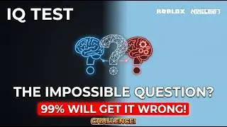 IQ TEST #34: CAN YOU ANSWER THIS QUESTION #iqtest #iq #foryou #roblox  #minecraft #challenge
