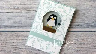 Stampin' Up! Penguin Snowglobe