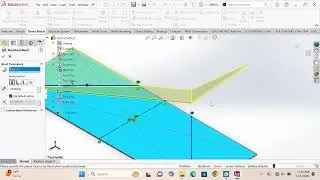 solidworks sketch bend in sheet matal