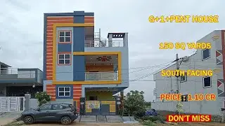 G+1+PENT HOUSE ll 150 SQ YARDS || SOUTH FACING || RESALE HOUSE FOR SALE || URK PROPERTIES
