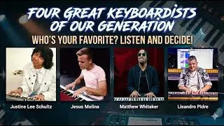 NAMM SHOW!  FOUR OUTSTANDING... YOUNG KEYBOARD PLAYERS OF OUR DAY!  DO YOU HAVE A FAVORITE?