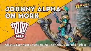 Джонни Альфа на Морке &ndash; Быстрая и грязная покраска | Strontium Dog (2000 AD / Warlord Games)