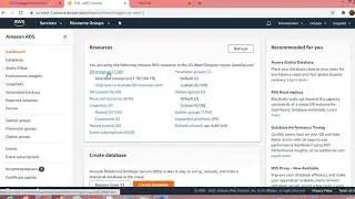 how to access aws rds database from ec2
