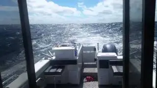 Sailfish S9 Aluminium Catamaran 20 knotts Leeming WA May 2016