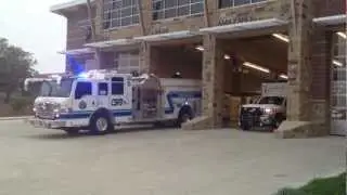 College Station FD Engine 726 & Medic 766 Responding to Medical Call