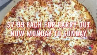 Domino's $7.99 Carry Out Deal - Baseball Theme