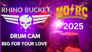 Rhino Bucket Drum Cam + Chat w/ Brian &ldquo;Damage&rdquo; Forsythe &ndash; Monsters of Rock Cruise 2025 (LIVE)