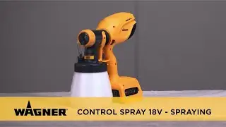 Wagner Control Spray 18V - Spraying