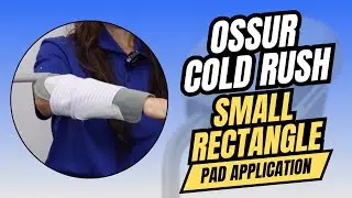 How to Apply the Ossur Cold Rush Small Rectangle Pad | Arms, Biceps, Calf, Wrists & Neck