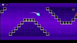Back on Track 100% 2 Coins (Easy Demon) | Poly Dash (Geometry Dash 💨) | ROBLOX