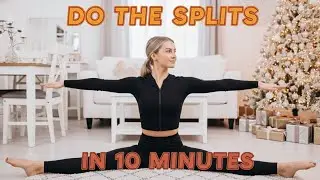 Relaxing Yoga for Splits: Gentle Deep Stretch at Home #pilates