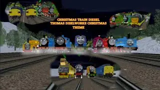 Christmas Trains Diesel Theme Trainz.